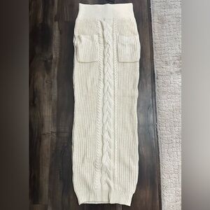 JluxLabel Sweater Maxi Skirt